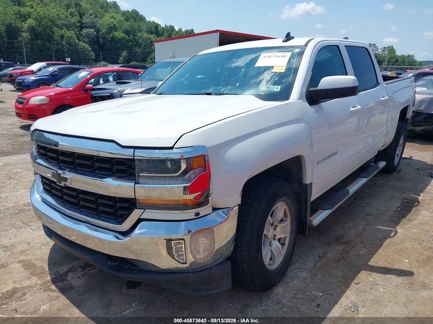 2018 Chevrolet Silverado, Обидва боки, IAAI, VIN 3GCUKRECXJG438489 — фото 2