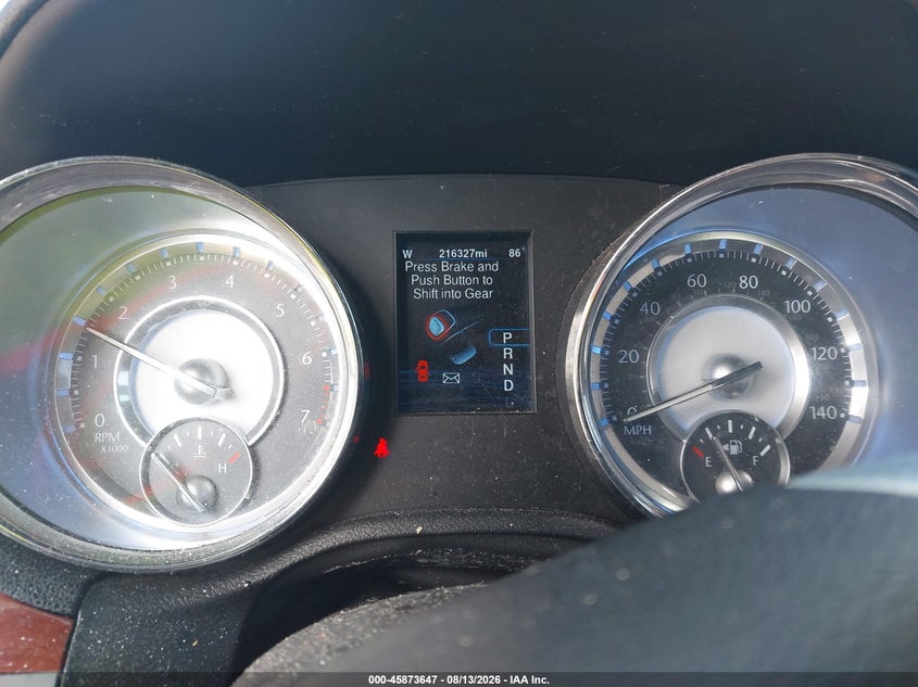 2013 CHRYSLER 300 SEDAN 3.6L V-6 DOHC, VVT, 292HP