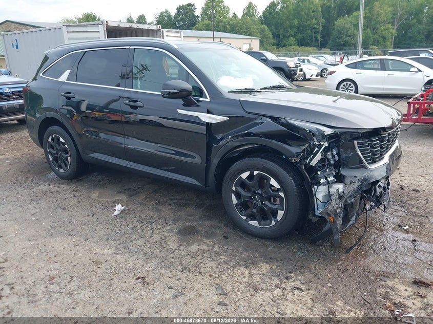 Vin: 5xyrl4jc2sg384780, lot: 46372666, kia sorento s 20251