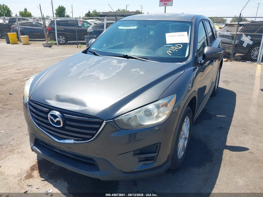 Vin: jm3ke2by7g0763675, lot: 46372677, mazda cx-5 sport 20162