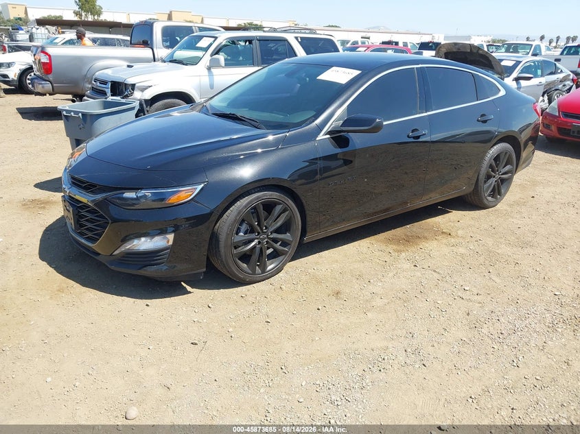 2022 Chevrolet Malibu Fwd Lt, Right Front, IAAI, VIN 1G1ZD5ST4NF203986 — photo 2