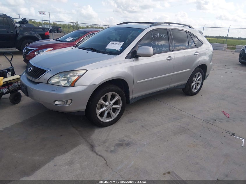 2008 LEXUS RX SPORT UTILITY VEHICLE 3.5L V-6 DOHC, VVT, 270HP