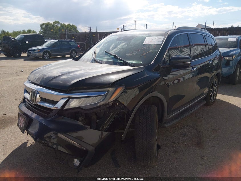 HONDA PILOT 2019 VIN 5FNYF6H99KB036782
