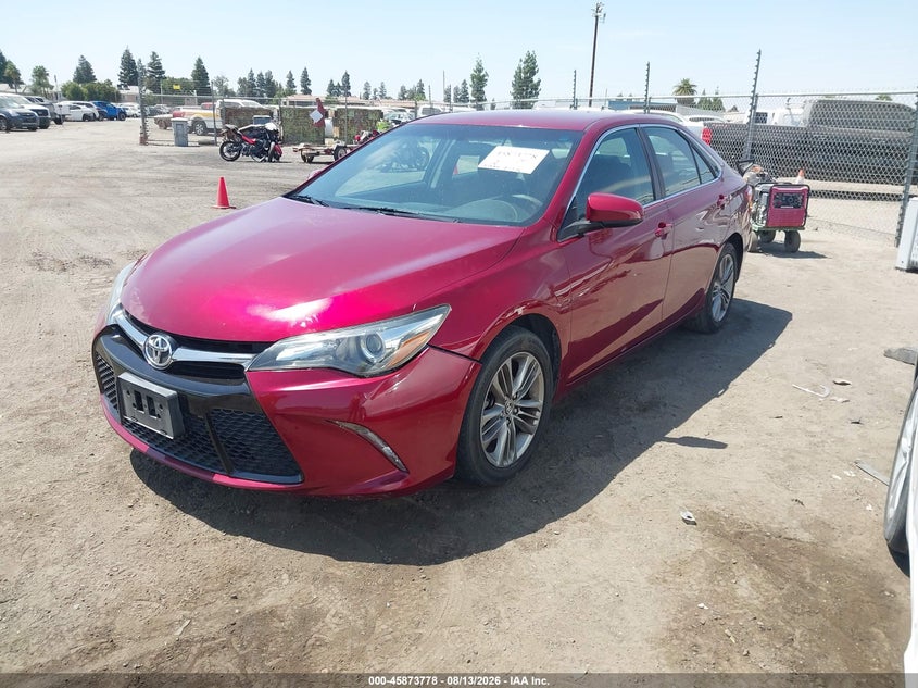 Vin: 4t1bf1fk9gu548244, lot: 46372775, toyota camry se 20162