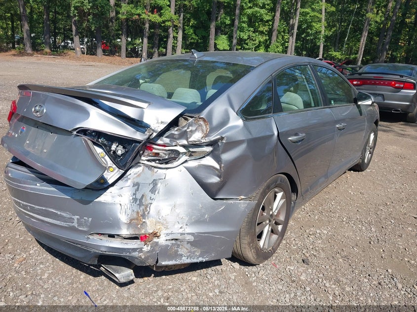 2015 HYUNDAI SONATA auction photo 4
