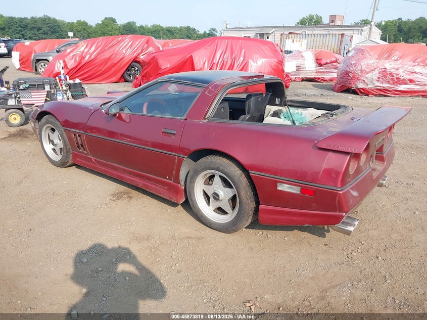 1986 CHEVROLET CORVETTE auction photo 3