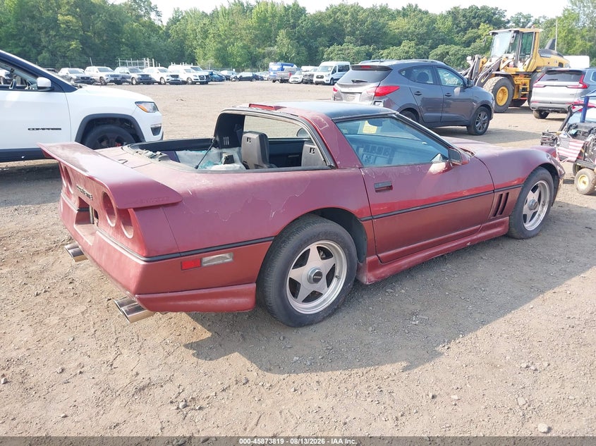 1986 CHEVROLET CORVETTE auction photo 4