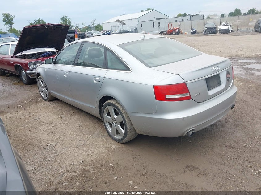 2008 AUDI A6 SEDAN 3.2L V-6 DI, DOHC, VVT, 255HP