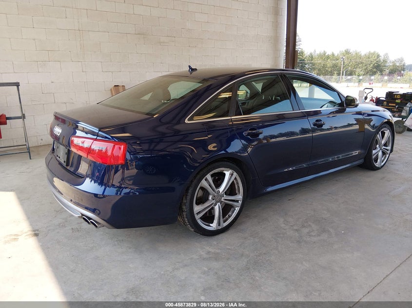 2013 AUDI S6 auction photo 4