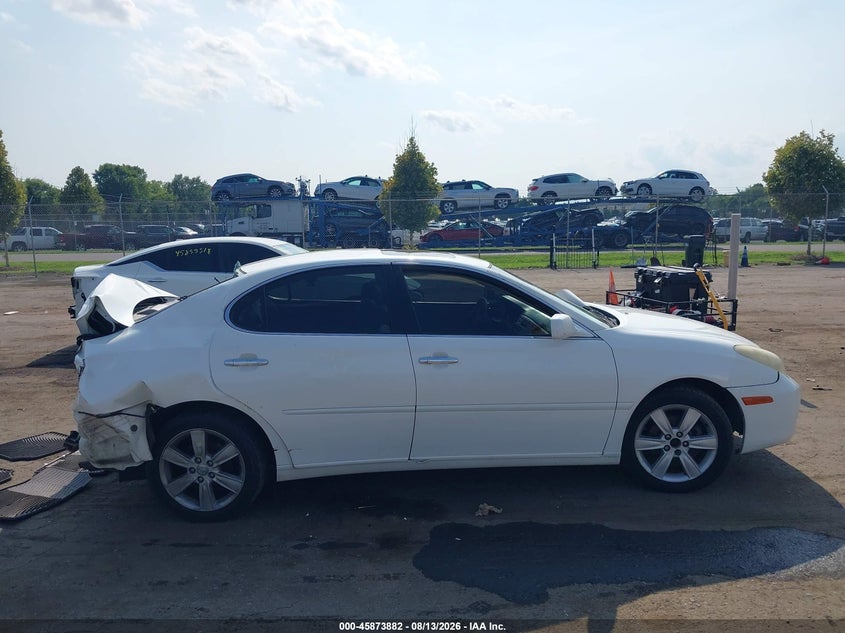 LEXUS ES 330 2005 VIN JTHBA30G955126970