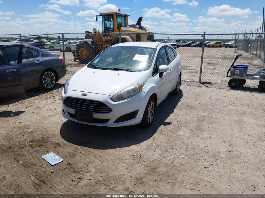 2016 FORD FIESTA SEDAN 1.6L I-4 DOHC, VVT, 120HP