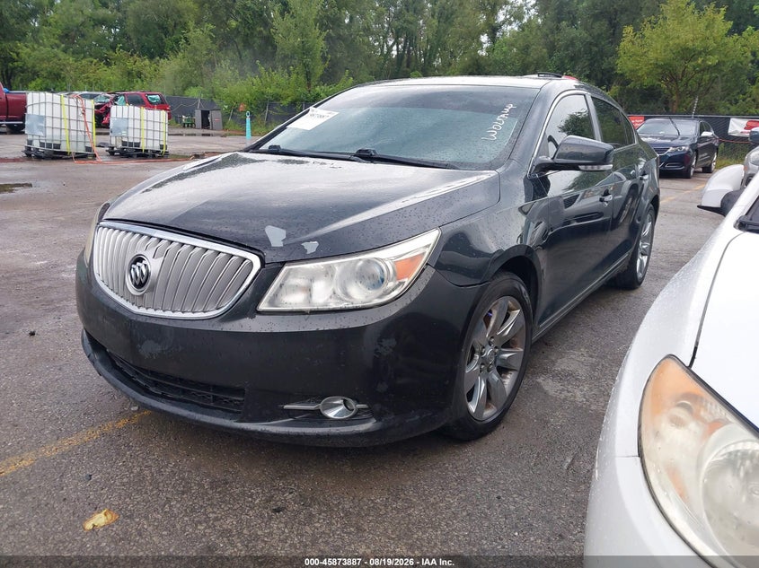 2012 Buick LaCrosse, Rear, IAAI, VIN 1G4GH5G3XCF141076 — photo 2