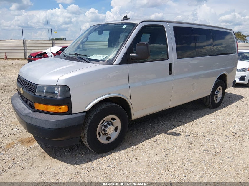 CHEVROLET EXPRESS 2500 2019 VIN 1GAWGEFGXK1341810