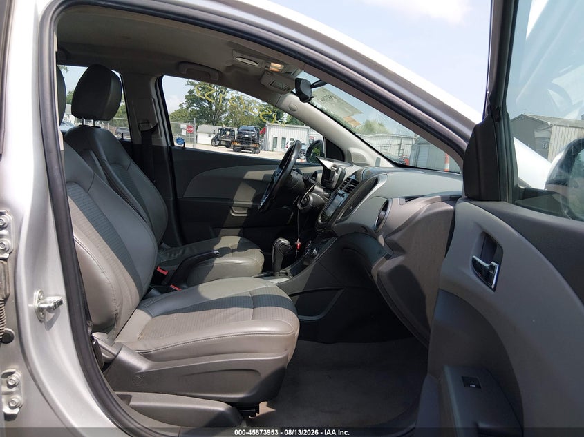 2014 CHEVROLET SONIC HATCHBACK 1.4L I-4 DOHC, VVT, TURBO, 138HP