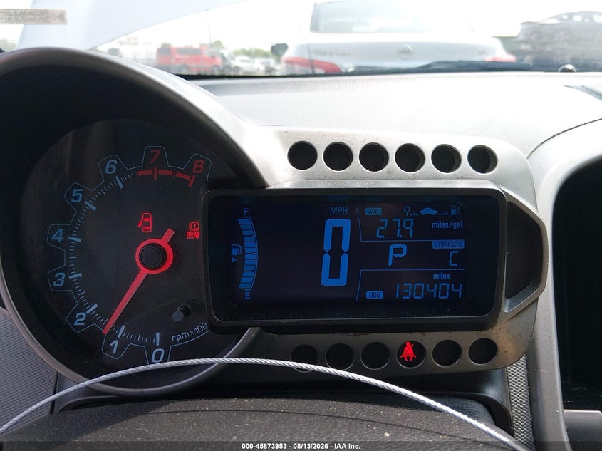 2014 CHEVROLET SONIC HATCHBACK 1.4L I-4 DOHC, VVT, TURBO, 138HP