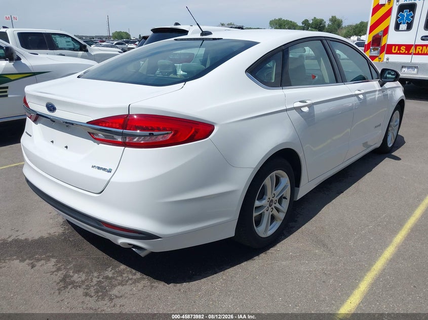 Vin: 3fa6p0uuxjr278897, lot: 46372978, ford fusion hybrid s 20184
