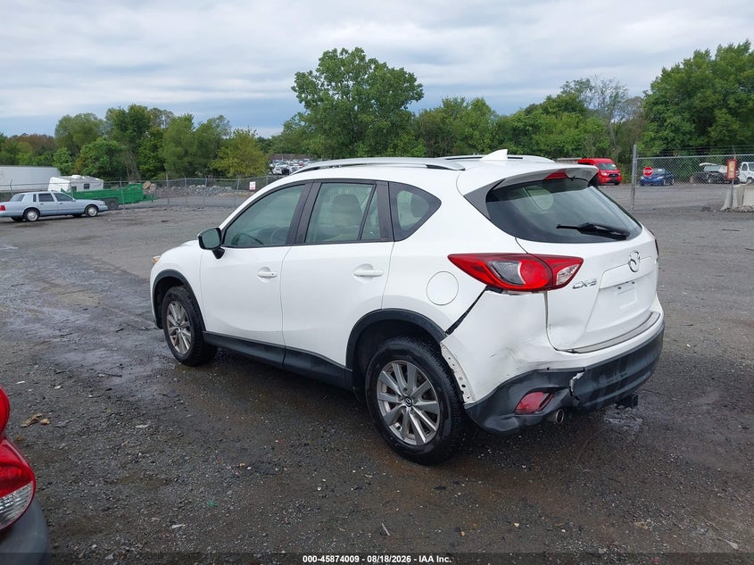 Vin: jm3ke2by8g0666226, lot: 46373005, mazda cx-5 sport 20163