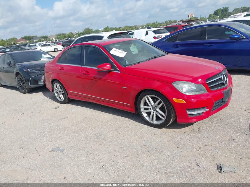 Vin: wddgf4hb3ca648141, lot: 46373033, mercedes-benz c 250 sport 20121
