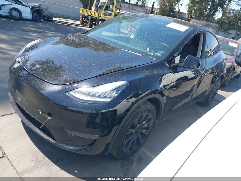 TESLA MODEL Y 2020 VIN 5YJYGDEE4LF038976