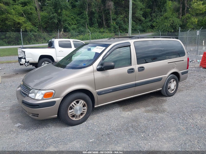 2002 CHEVROLET VENTURE VAN 3.4L V-6 185HP