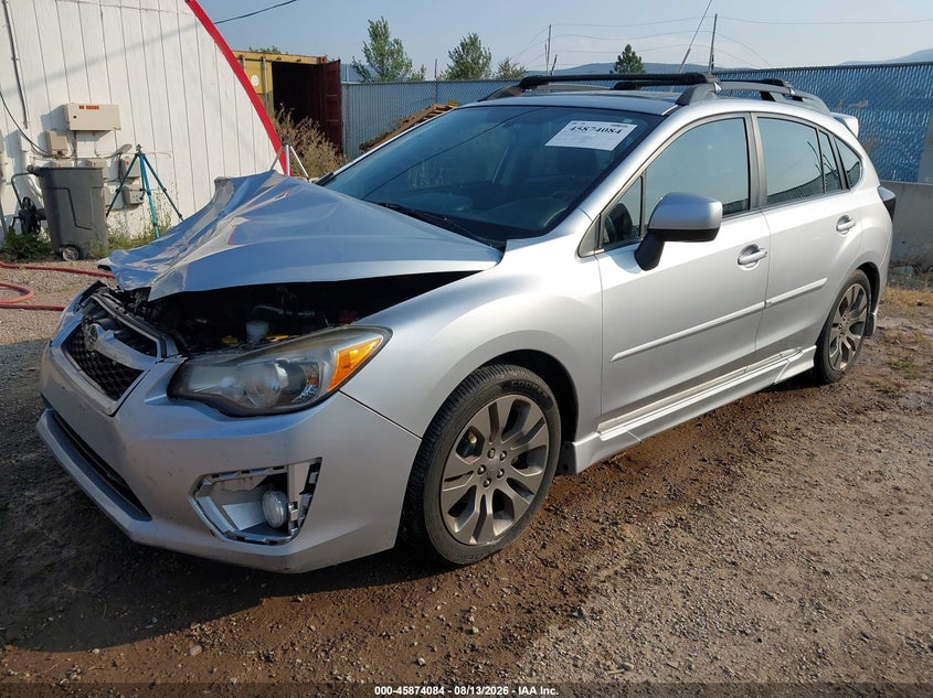 2013 Subaru Impreza, Front End, IAAI, VIN JF1GPAU60D2818620 — photo 2