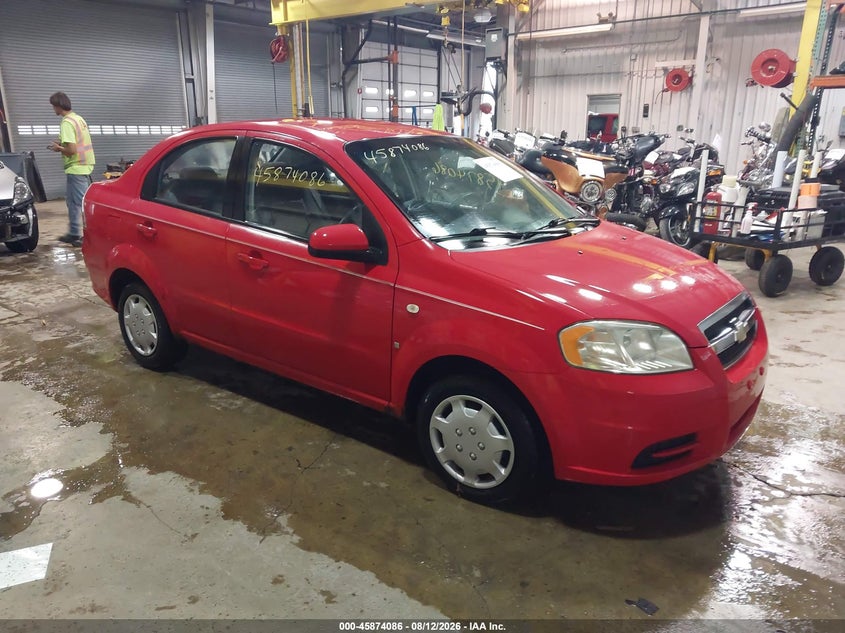 2008 CHEVROLET AVEO auction photo 1
