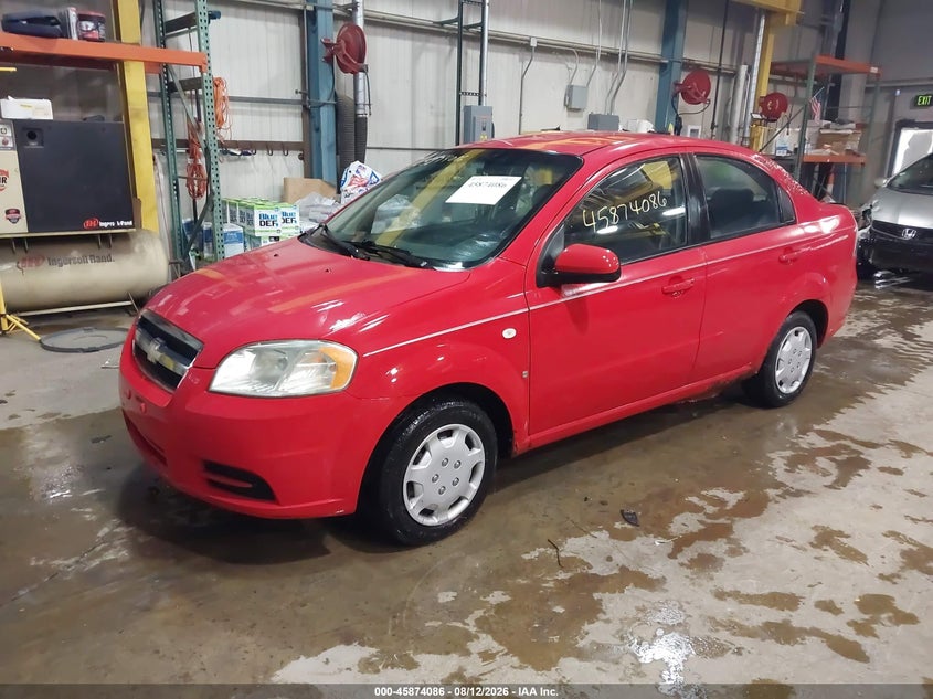 2008 CHEVROLET AVEO auction photo 2