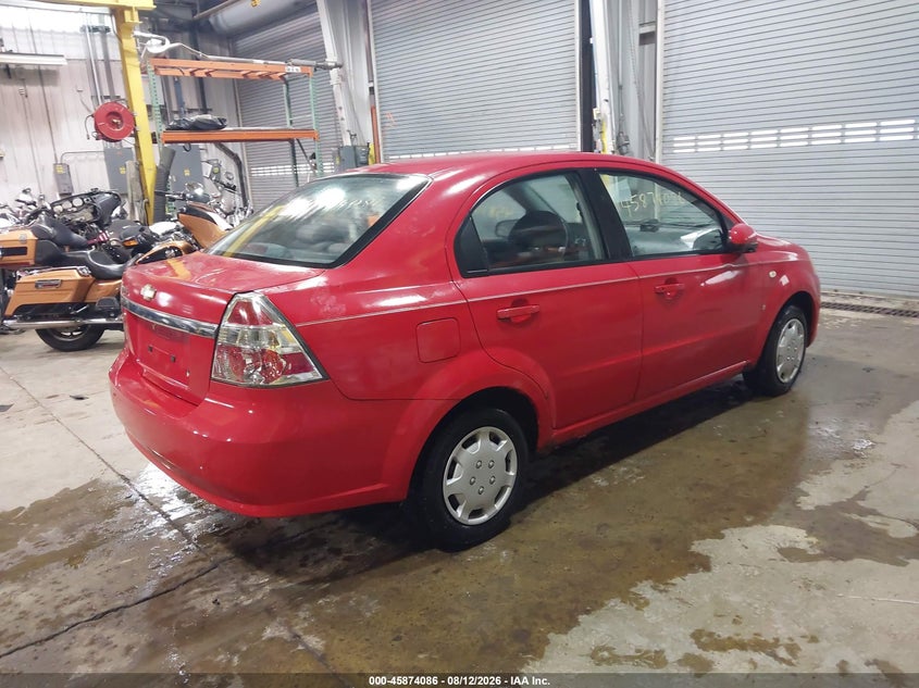 2008 CHEVROLET AVEO auction photo 4