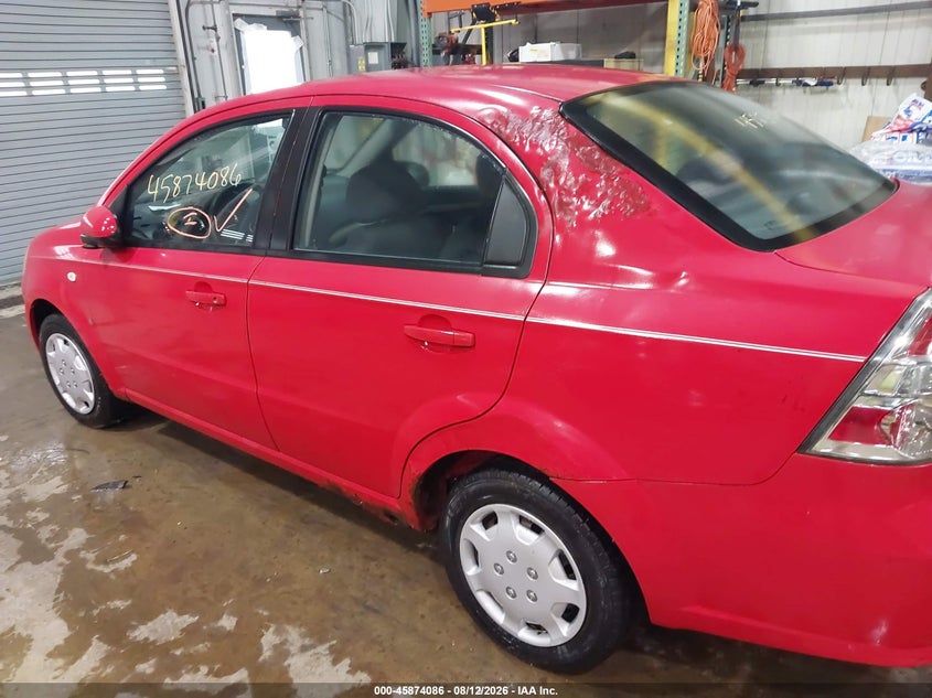 2008 CHEVROLET AVEO auction photo 6