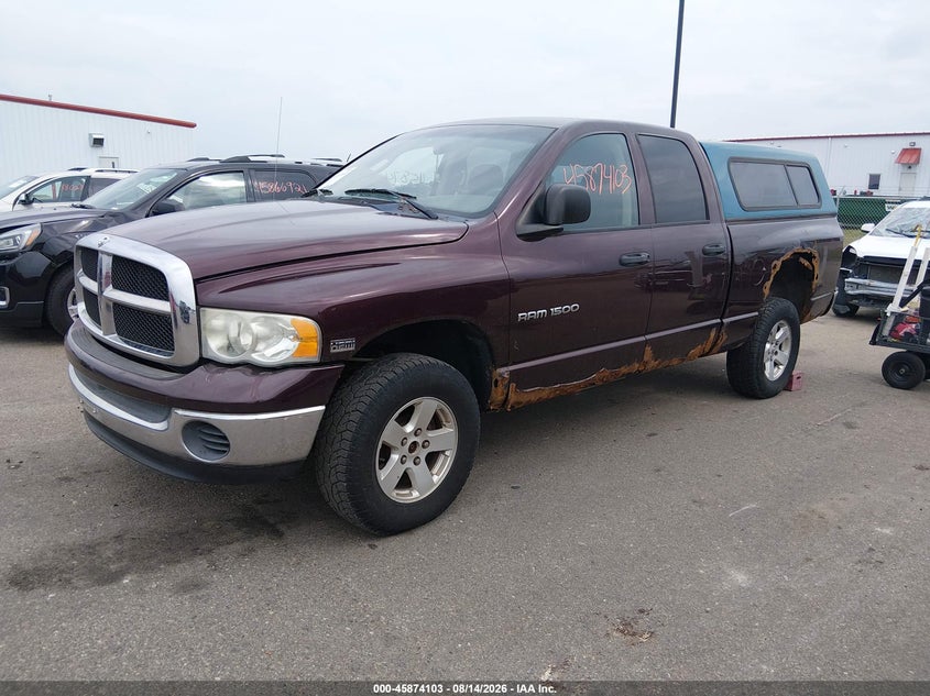 DODGE RAM 1500 2005 VIN 1D7HU18D95S321671