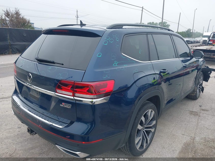 VOLKSWAGEN ATLAS 2022 VIN 1V2KR2CA1NC559379