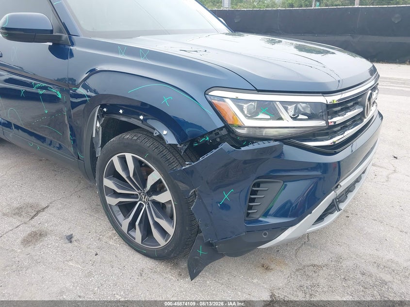 VOLKSWAGEN ATLAS 2022 VIN 1V2KR2CA1NC559379
