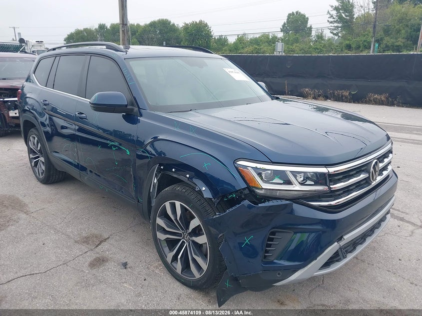 2022 VOLKSWAGEN ATLAS — zdjęcie główne z aukcji
