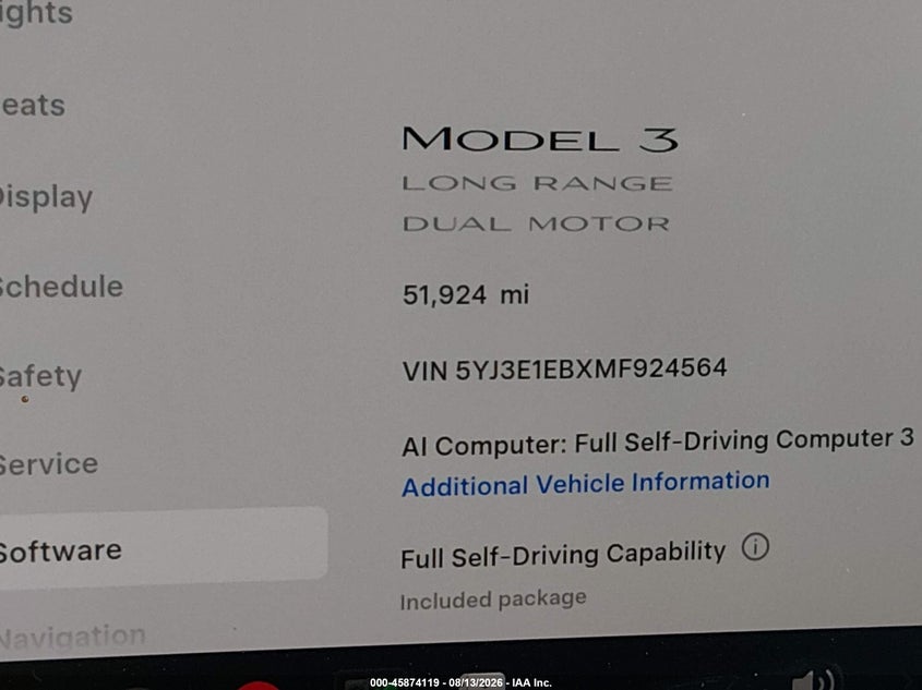 TESLA MODEL 3 - zdjęcie 7