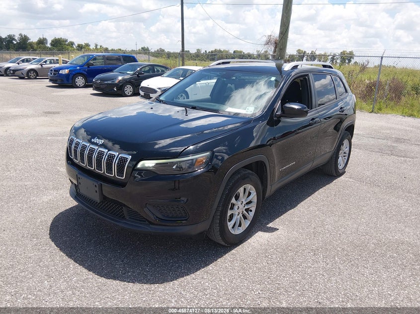 Vin: 1c4pjmcb5ld642095, lot: 46373123, jeep cherokee latitude 4x4 20202