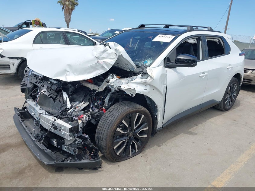 2026 Toyota bZ4X, Front End, IAAI, VIN JTMBCAEB9TA003557 — photo 2