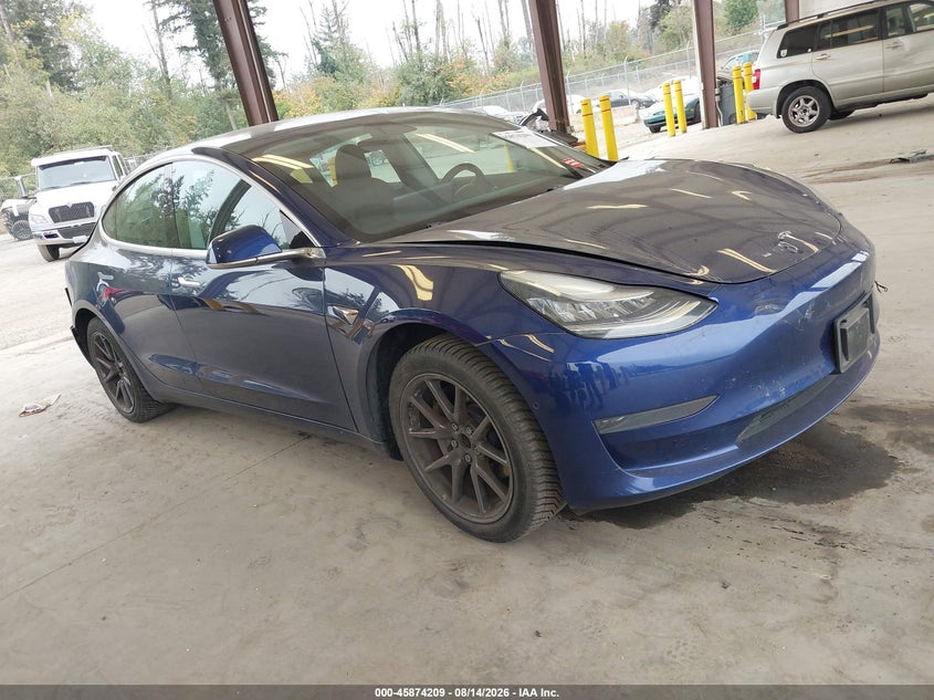 2020 TESLA MODEL 3 auction photo 1