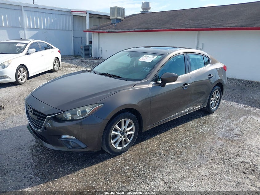 Vin: 3mzbm1v77gm297443, lot: 46373225, mazda mazda3 i touring 20162