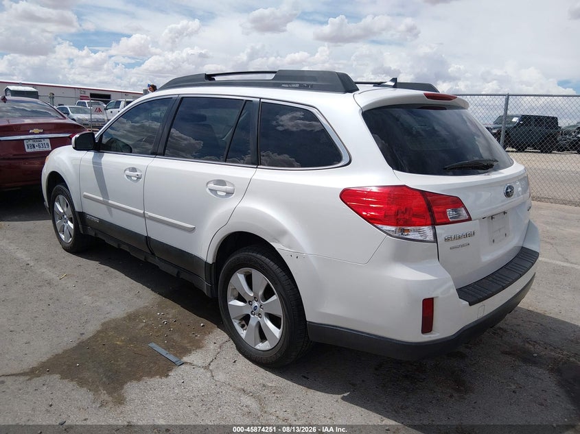 2012 SUBARU OUTBACK auction photo 3