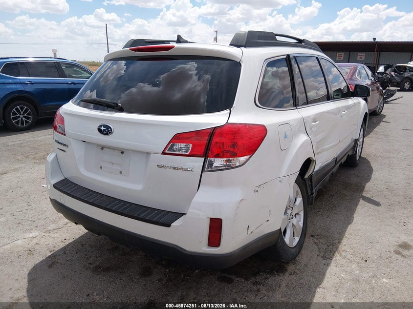 2012 SUBARU OUTBACK auction photo 4