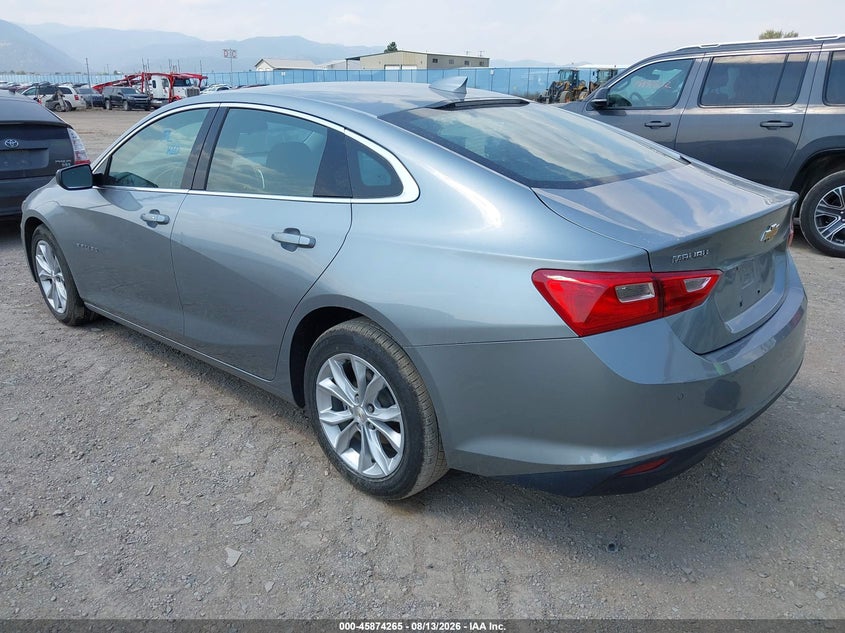 Vin: 1g1zd5st3sf152024, lot: 46373261, chevrolet malibu fwd 1lt 20253