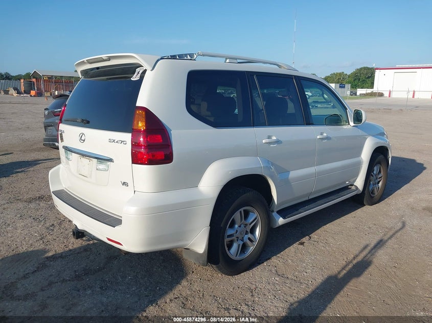 2004 LEXUS GX 470 auction photo 4