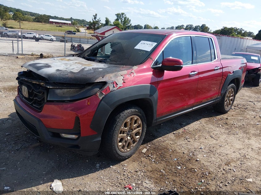 2021 HONDA RIDGELINE auction photo 2