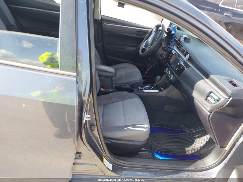 2016 TOYOTA COROLLA SEDAN 1.8L I-4 DOHC, VVT, 132HP