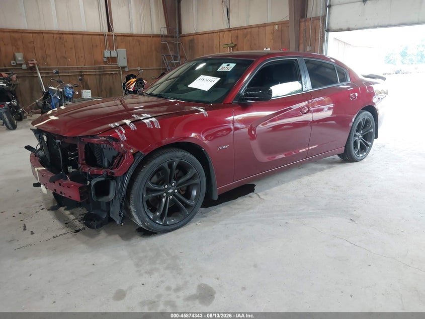 2018 DODGE CHARGER auction photo 2