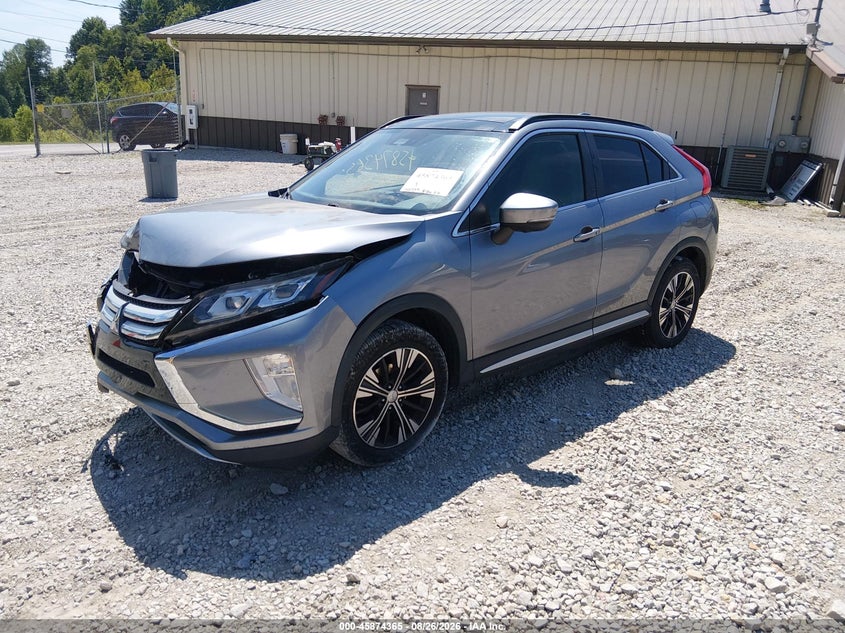 2019 Mitsubishi Eclipse Cross, Перёд и зад, IAAI, VIN JA4AT5AA4KZ000348 — фото 2