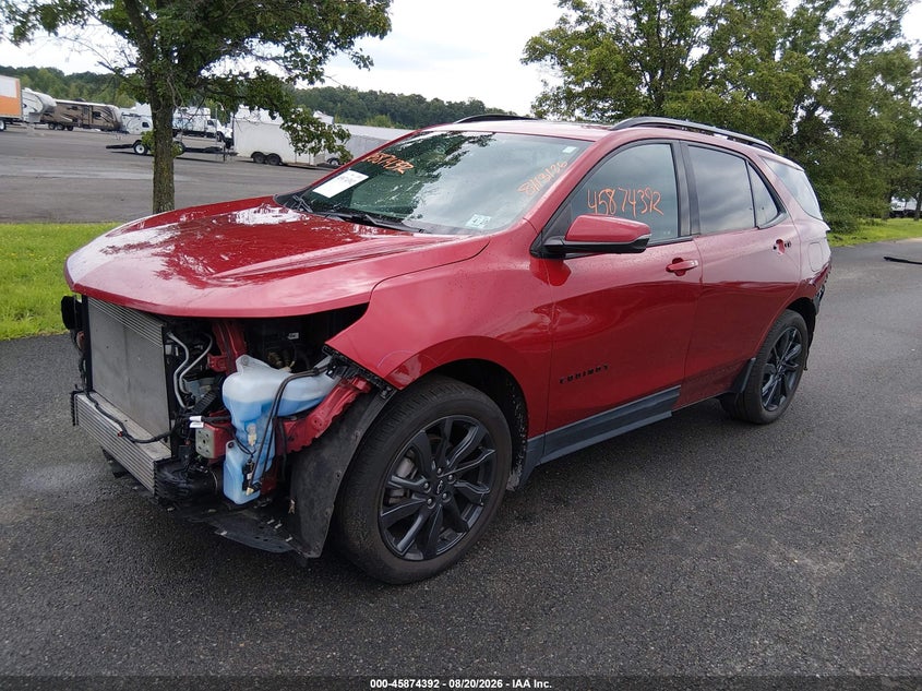 Vin: 3gnaxweg4ps122685, lot: 46373388, chevrolet equinox awd rs 20232