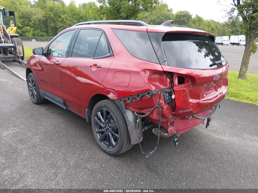 Vin: 3gnaxweg4ps122685, lot: 46373388, chevrolet equinox awd rs 20233