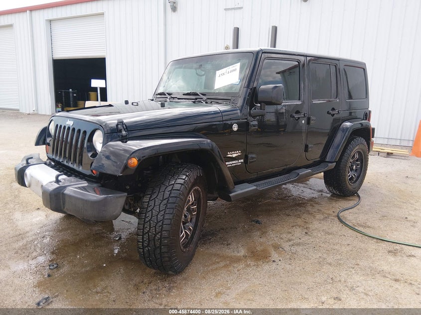 Vin: 1c4hjweg1dl513271, lot: 46373396, jeep wrangler unlimited sahara 20132