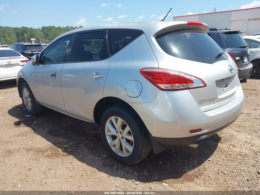 2012 NISSAN MURANO auction photo 3
